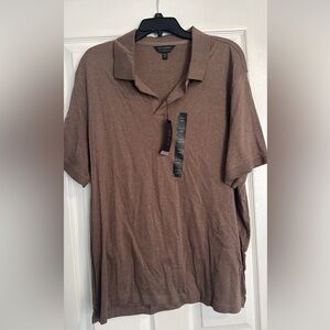 Banana Republic Chocolate Polo Shirt